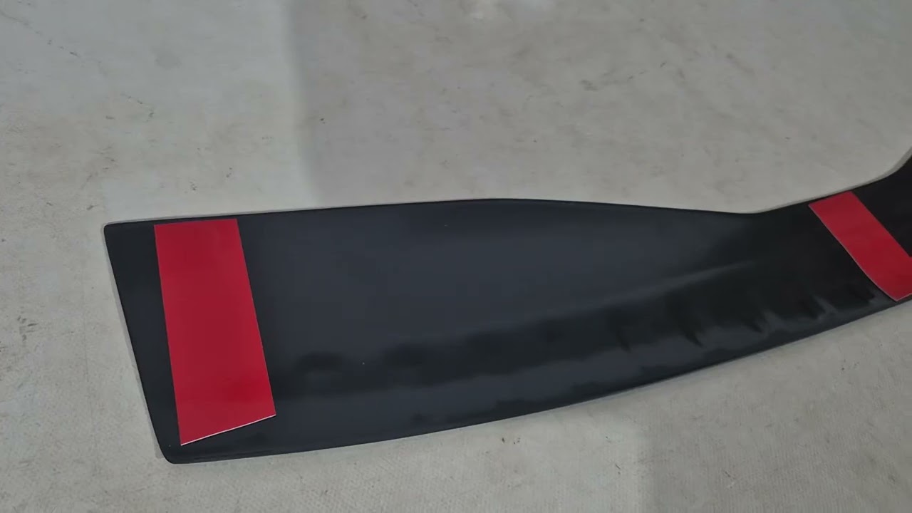 Накладка на задній бампер EuroDDU (SW, ABS) Video 1