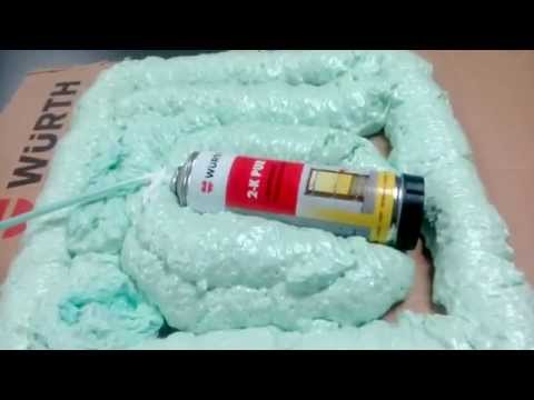 Proper form extruded 2K PU foam