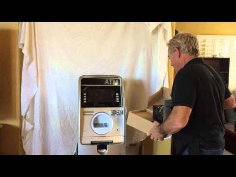 ATM Unboxing - Hyosung Halo - How to set up your atm - Step 1