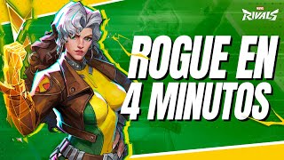 ROGUE EN 4 MINUTOS | Rogue tutorial, Rogue combos - Marvel Rivals