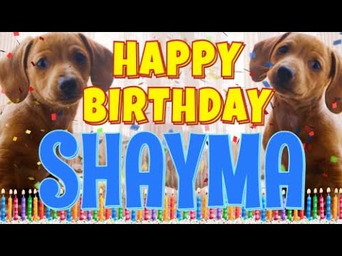 Happy Birthday Shayma! ( Funny Talking Dogs ) What Is Free On My Birthday