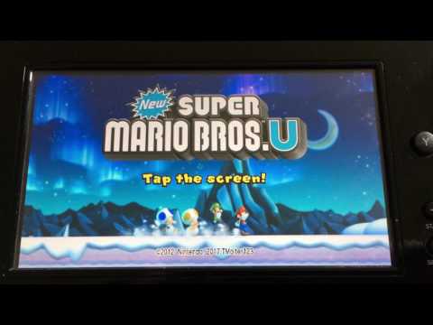 NSMBU Custom Title Screen!