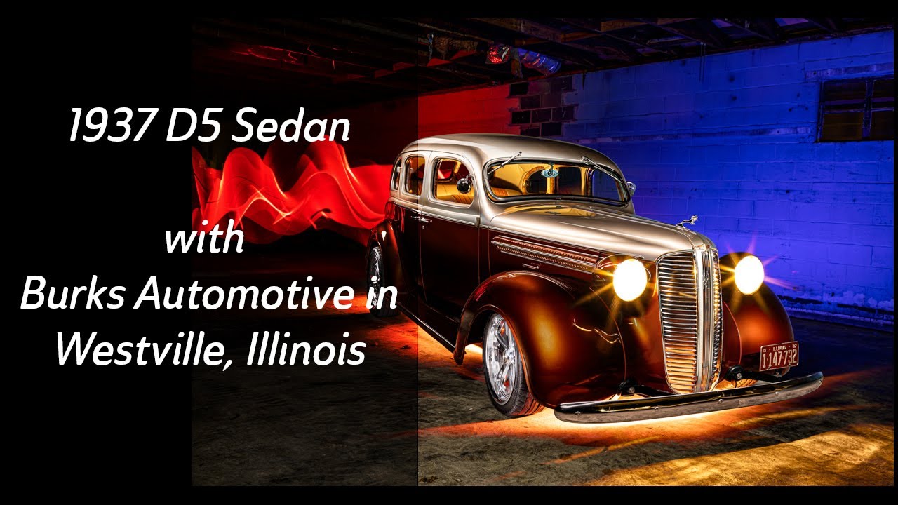 Video: behind-the-scenes of light painting a 1937 D5 Sedan — David Mercer, IDT Photo