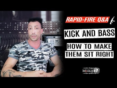 Kick and Bass How to Make Them Sit Right + Multiband Compressor Settings Rapid-Fire Q&A #10