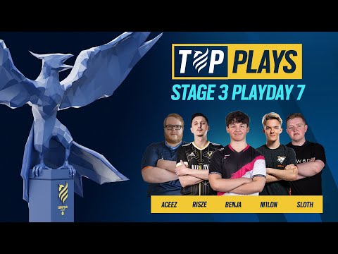 TOP PLAYS: Rainbow Six European League 2021- Stage 3 Playday 7