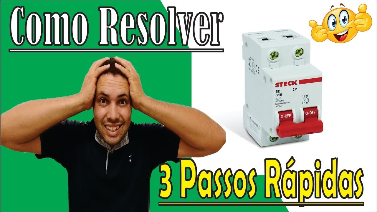 DISJUNTOR DESARMANDO ou DESLIGANDO Saiba Como Resolver