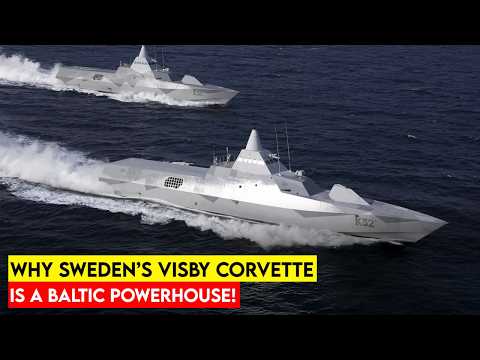 Inside Sweden’s $184 Million Visby Class Corvette: Next-Gen Upgrades & Stealth Tech!