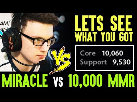Miracle [AntiMage] vs 10k MMR W33haa - Nigma Cores Signature Hero Battle Dota 2