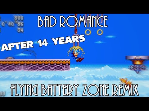Lady Gaga - Bad Romance x Sonic Mania - Flying Batyery Zone Act 1 Remix