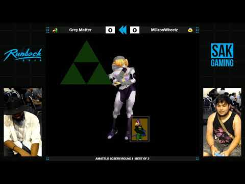 Runback 2018 Amateur LR1 - Grey Matter (Falco) vs MillzonWeelz (Sheik)