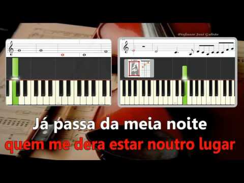 Nesta noite branca - Karaoke com pauta para voz e Orff Sem Voz Guia