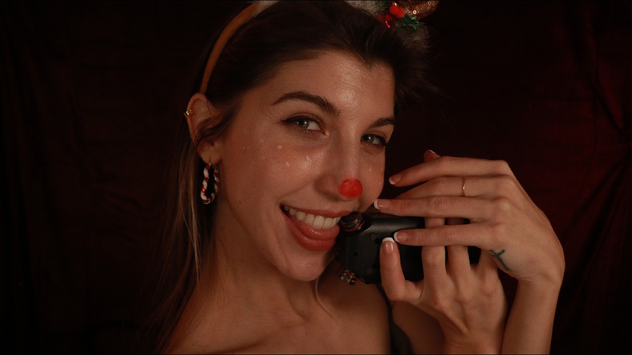 ALL the Mouth Sounds (ASMR) Reindeer Edition ~