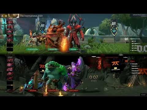 [EN] Quincy Crew vs Fnatic - Dota 2 The International 2021 - Group Stage Day 2
