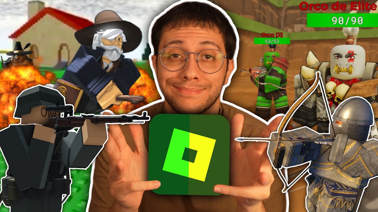 RECOMENDANDO 8 JOGOS DO ROBLOX PRA APROVEITAR O SERVIDOR BRASILEIRO