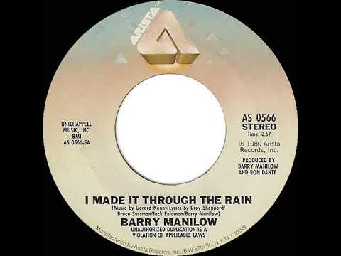 1981 HITS ARCHIVE: I Made It Through The Rain - Barry Manilow (stereo 45)