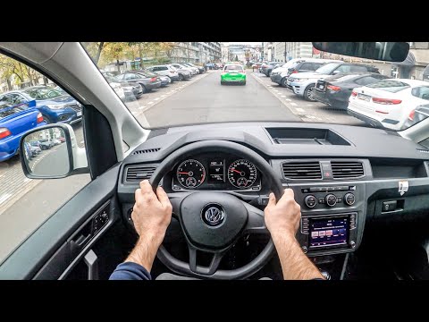 Volkswagen Caddy  | 4K POV Test Drive #341 Joe Black