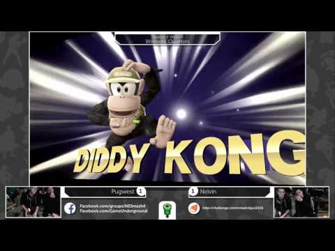 S4@GU 1-26 (Winner's Quarters): Pugwest (Marth) vs Nelvin (Diddy)