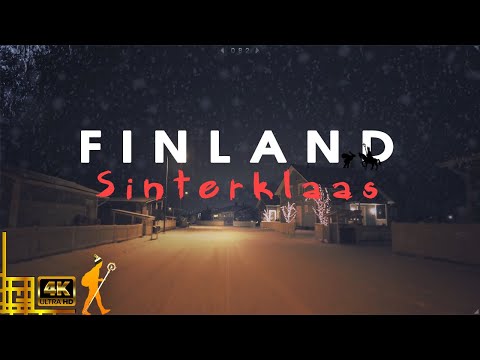 Sinterklaas Snow Walk at Night ✨ Kellokoski, Finland