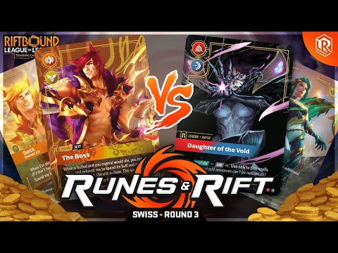 $400 Riftbound Cash Cup Tournament – Round 3 | Sett vs Kai'Sa | Runes & Rift