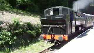 preview picture of video 'Dean Forest Railway, 2010-May-23, part 3 - Lydney to Norchard: Return'