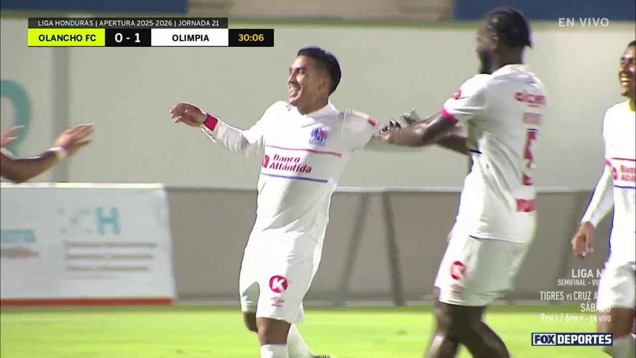 😎 GOLAZO Michaell Chirinos | Olancho FC 0-1 Olimpia | Apertura 2025 | Liga de Honduras