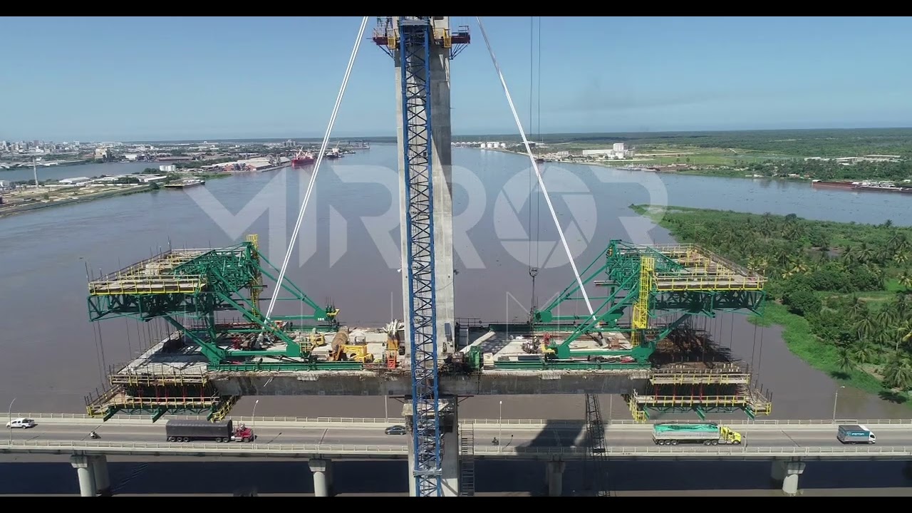 Construcción Puente Pumarejo Barranquilla P2