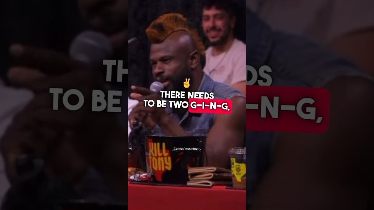 IF YOU SWITCH GINGER AROUND..🤣💀#comedy #killtony