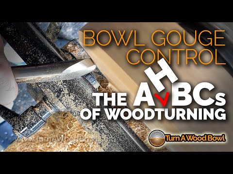 AHBCs of Woodturning Technique - Wood Bowl Turning Video Tip