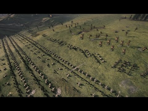 468 DWARVEN CANNONS vs 40 TREEMAN - Total War: WARHAMMER