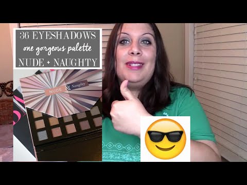Luminess Air Nude & Naughty Eye Shadow Palette | Review | HSN | Chrissi Jadeheart