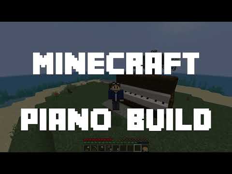 Working piano in Minecraft! (Building tips & tricks)