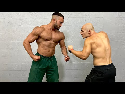 Bodybuilder vs Deny Montana. Gym Battle