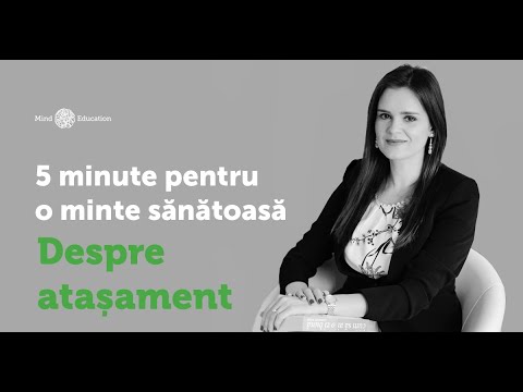 5 Minute pentru o minte sănătoasă - Despre atașament