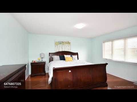 For Sale - 14 Aspermont Crescent, Brampton, ON L6P 0W4