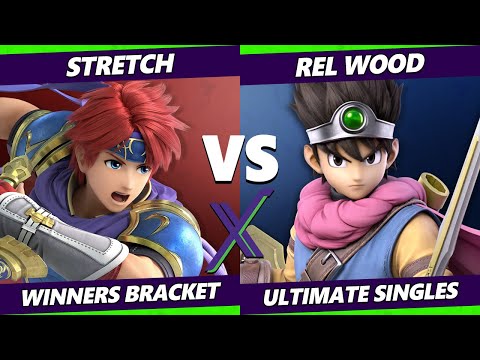 S@X 470 - Stretch (Wii Fit Trainer, Roy) Vs. Rel Wood (Hero) Smash Ultimate - SSBU