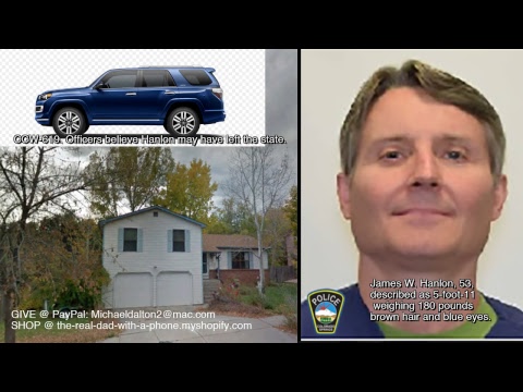 Wanted James W. Hanlon Murder Suspect caught on victims phone!!!