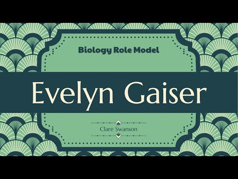 Spring 2024-Clare Swanson's Video About Evelyn Gaiser
