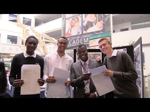 City of London Academy (Southwark) celebrates best GCSE results in its history