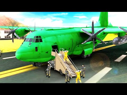 US Army Prisoner Transport Plane - Transport Games Android Game