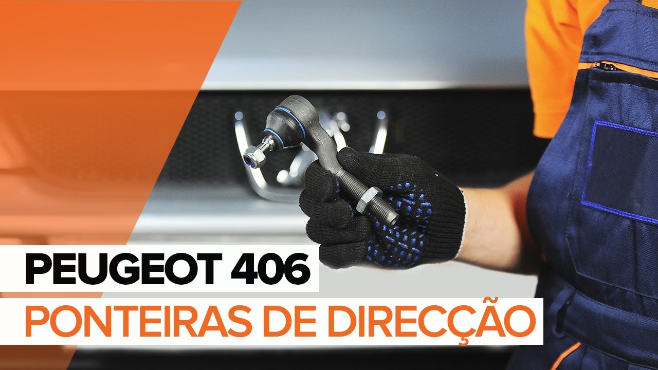 Como mudar terminal de direção em Peugeot 406 sedan - guia de substituição