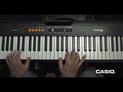 Sintezatorius Casio CT-S100 su akompan. video