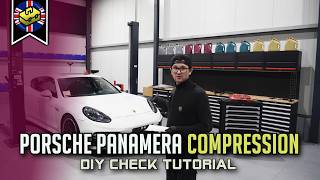 How to Check Porsche Panamera Engine Compression | Fix Engine Jerking & Misfires