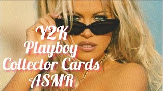 ASMR Y2K PLAYBOY’S CENTERFOLDS OF THE CENTURY COLLECTORS CARDS show + tell