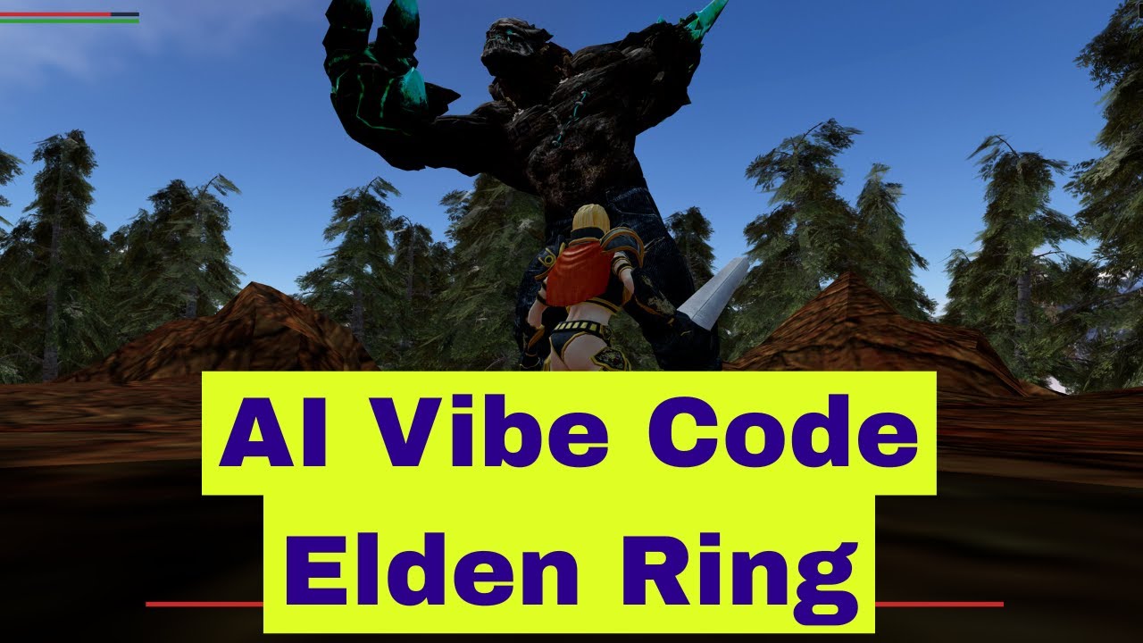 Viben Ring - Windsurf AI coded mini Elden Ring in Three.js