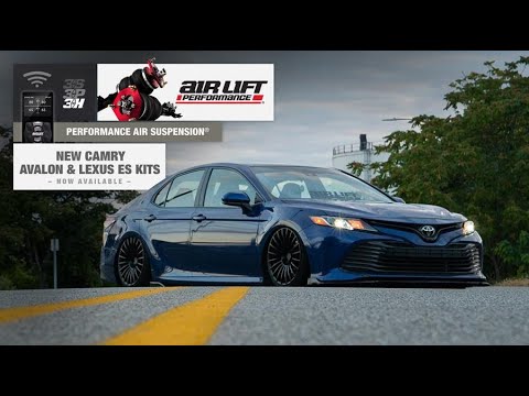NEW Toyota Camry, Toyota Avalon, Lexus ES 350, and Lexus ES300h Kits from Air Lift Performance