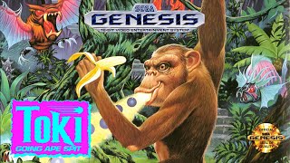 Toki - Arcade Style Colors + Double Jump (Hack) Sega Genesis