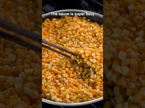 CHICKEN & CORN SALAD -  high fibre & high protein! #recipe