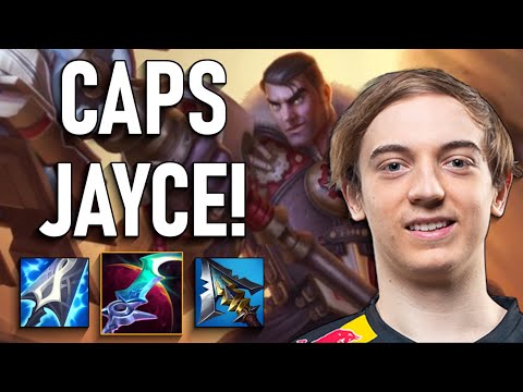 CAPS PERFECT GAME ON JAYCE! G2 Caps Jayce Mid vs. Orianna - EUW CHALLENGER GAMEPLAY Patch 13.3 S13