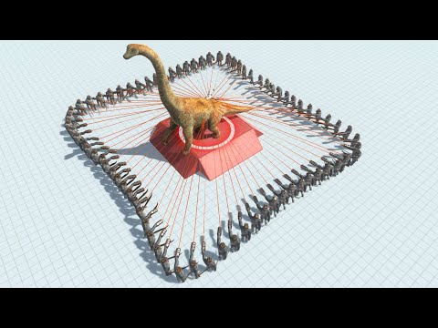 100×Scimitarilla VS Every Unit-Animal Revolt Battle Simulator【Challenge】