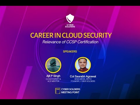 Webinar on CISA Made Easy Clear CISA in 60 Days on Cyber Soldiers